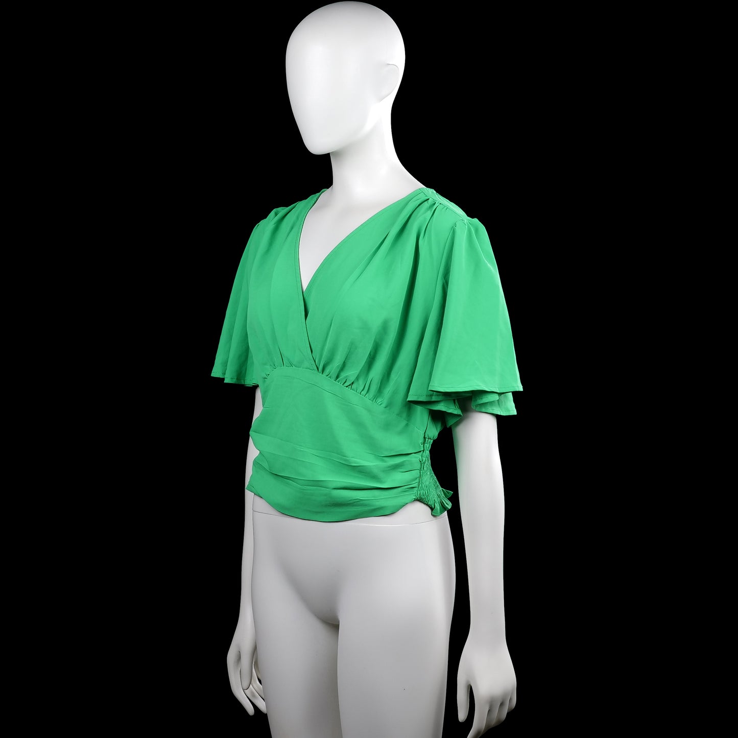 Blouse - Forest Green - Size XL