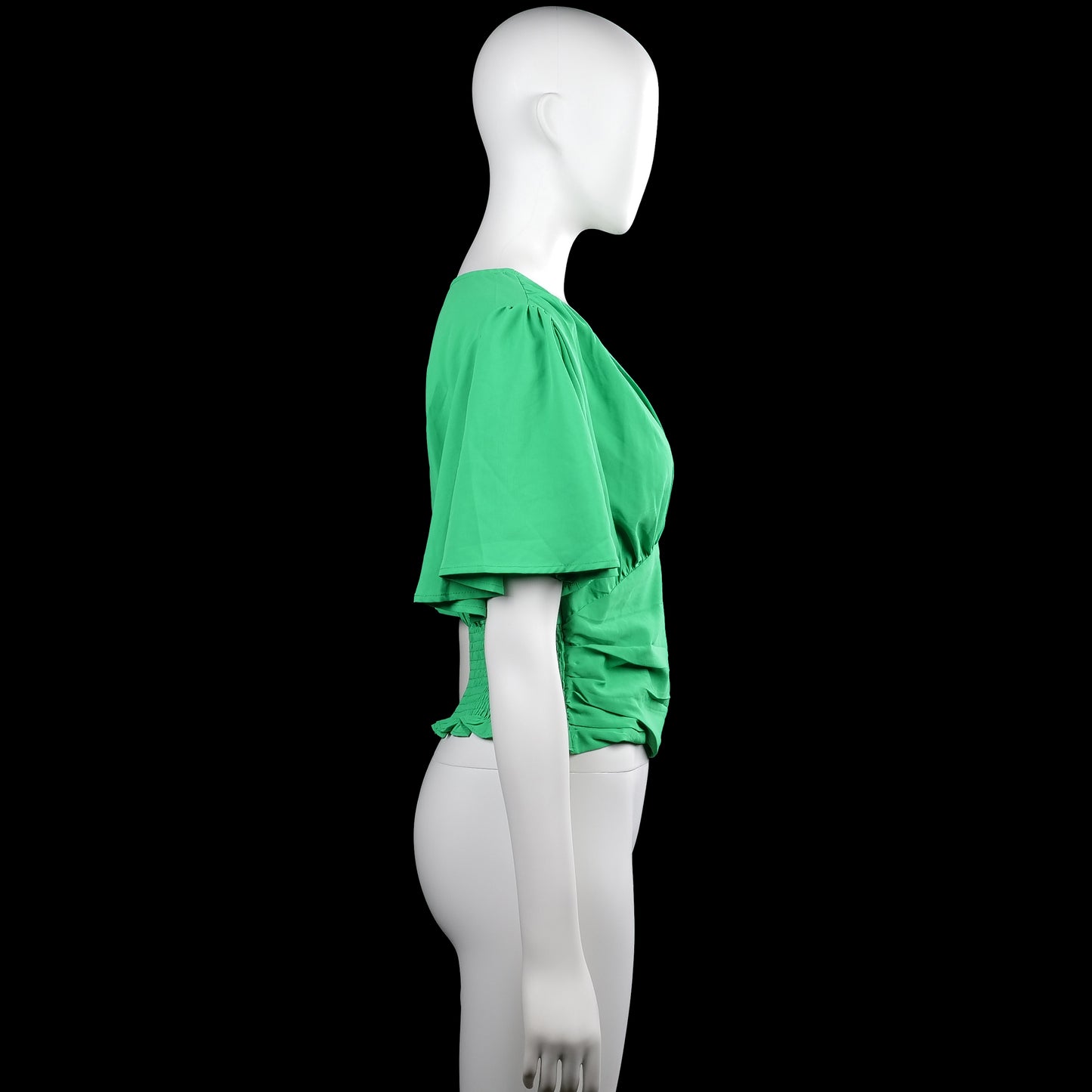 Blouse - Forest Green - Size XL