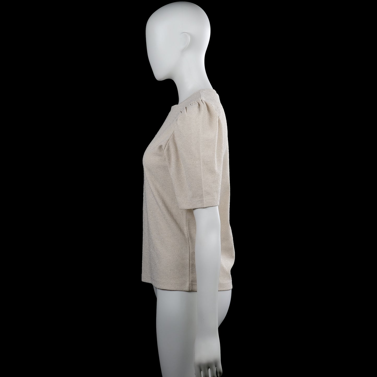 T-shirt - Beige - Size S