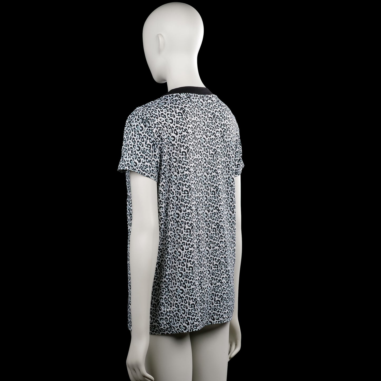 T-shirt - White & Black - Size S