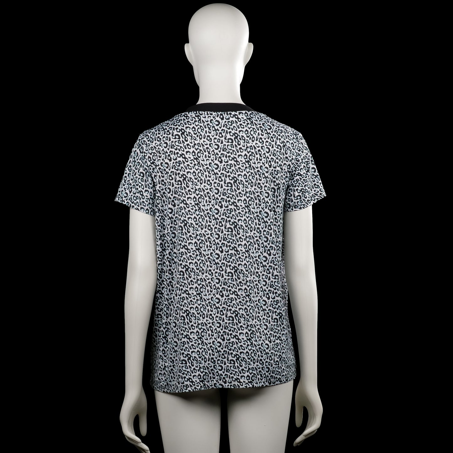 T-shirt - White & Black - Size S