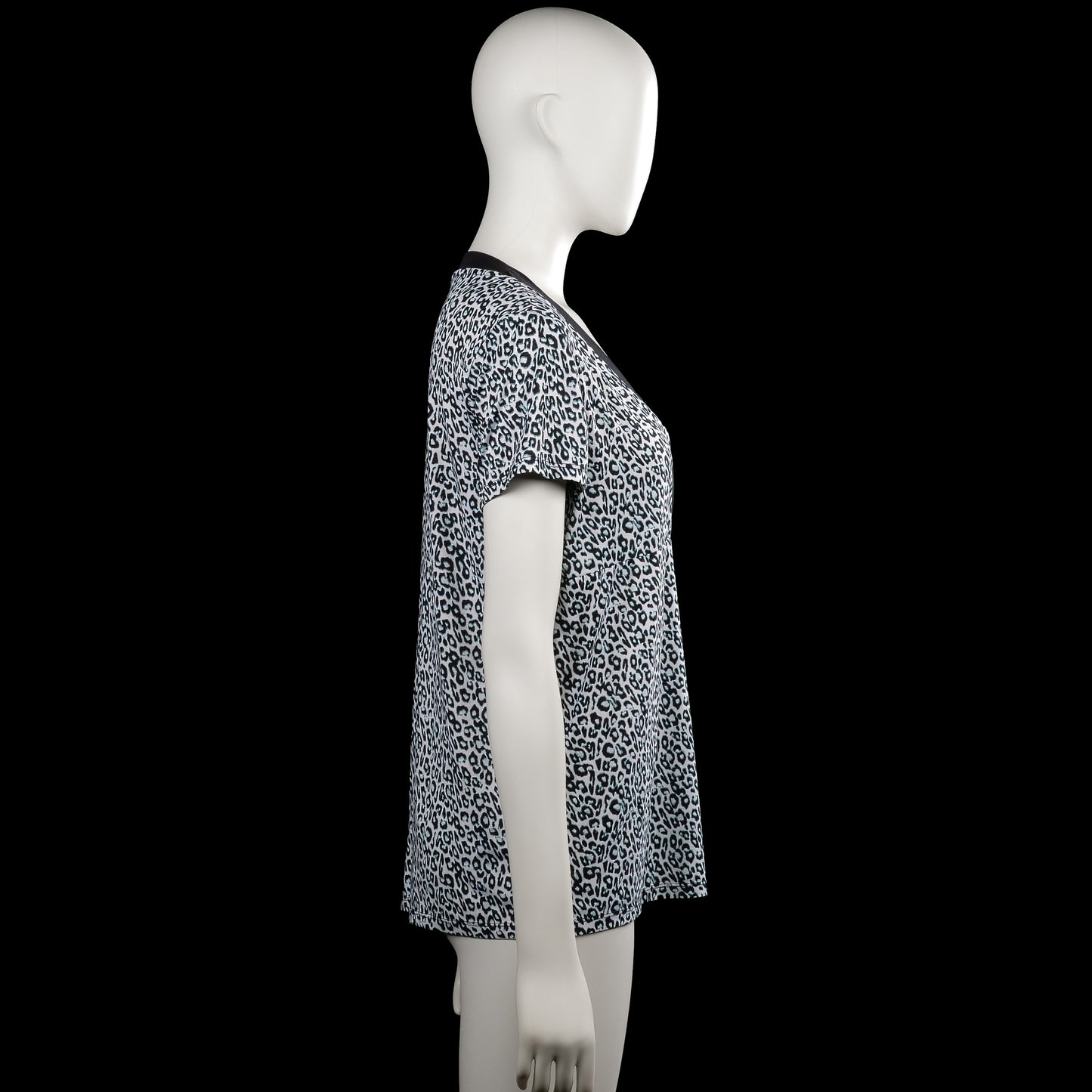 T-shirt - White & Black - Size S