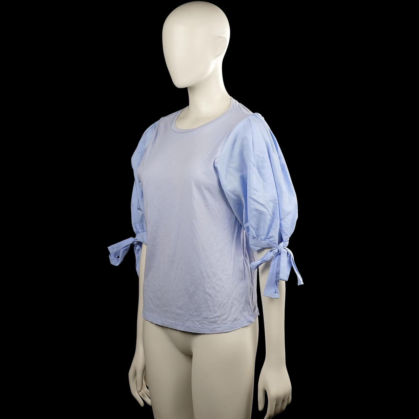 T-shirt - Light Blue & Denim Blue - Size XS