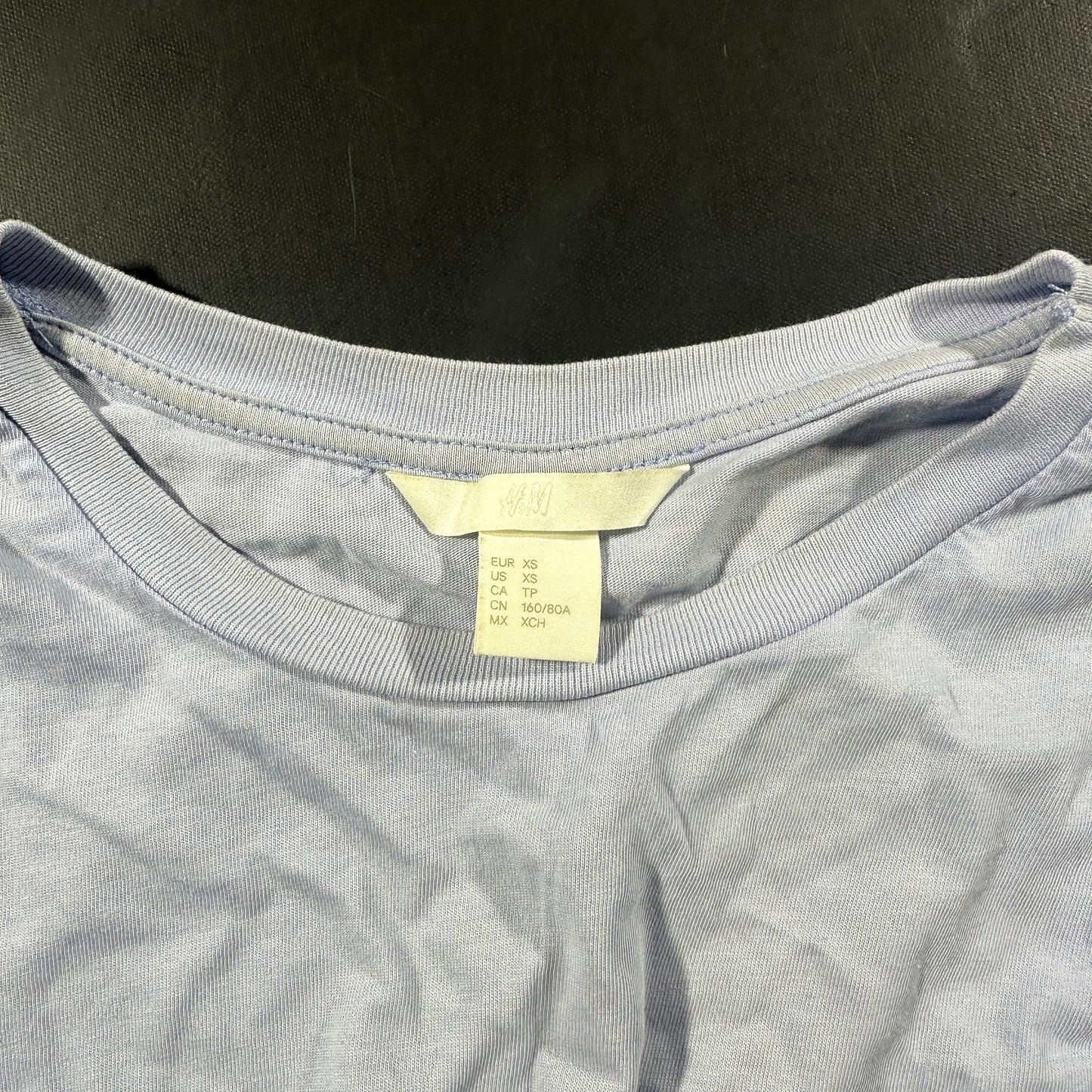T-shirt - Light Blue & Denim Blue - Size XS