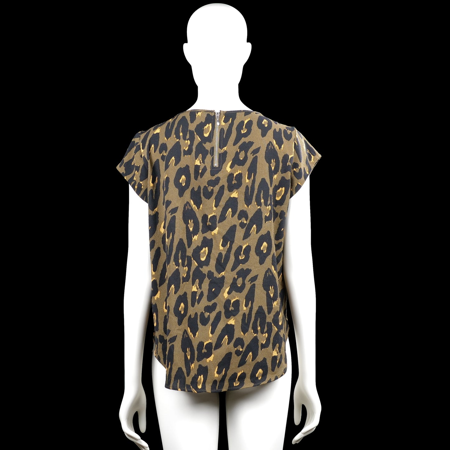 T-shirt - Olive & Black - Size 38