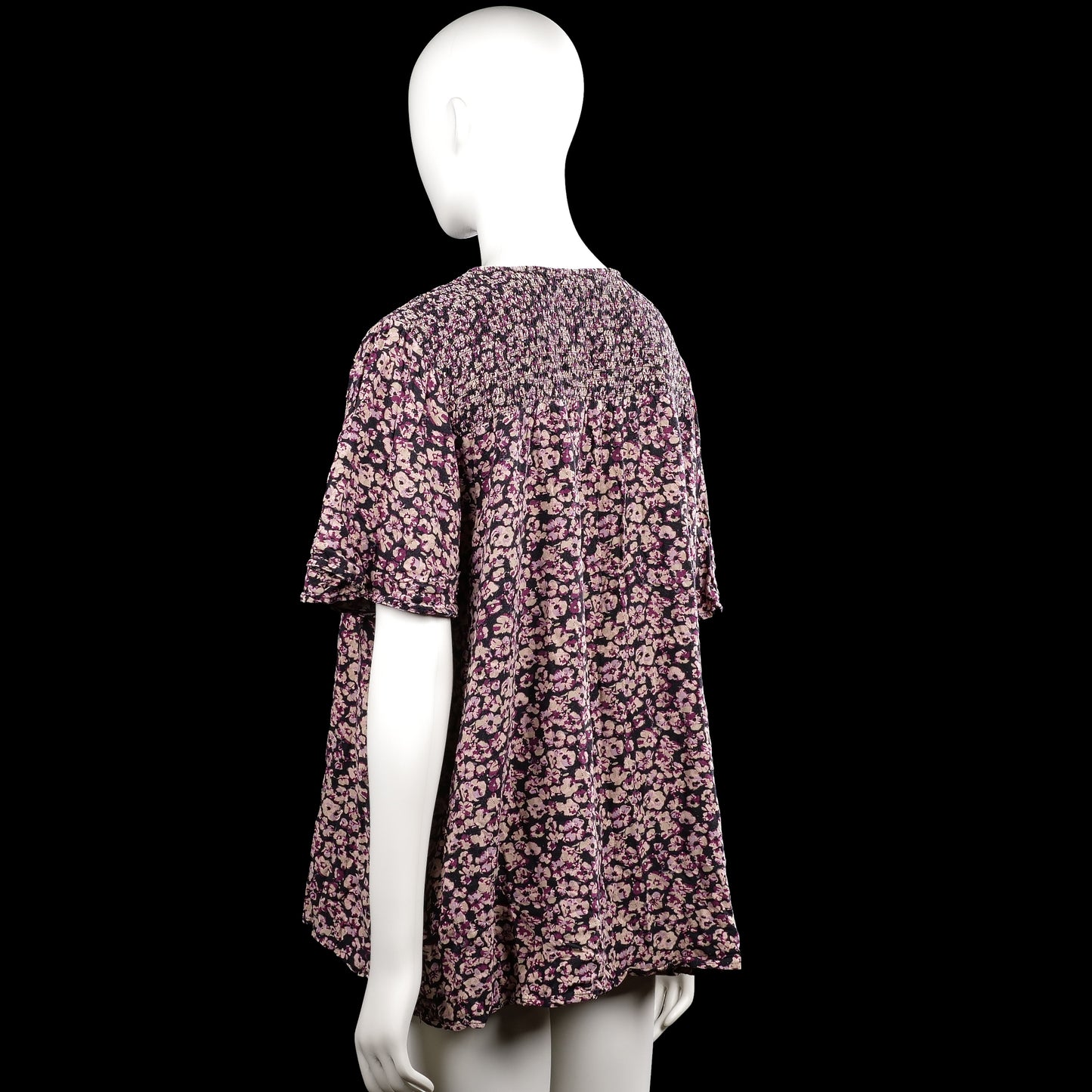 Tunic - Purple & Black - Size XXL