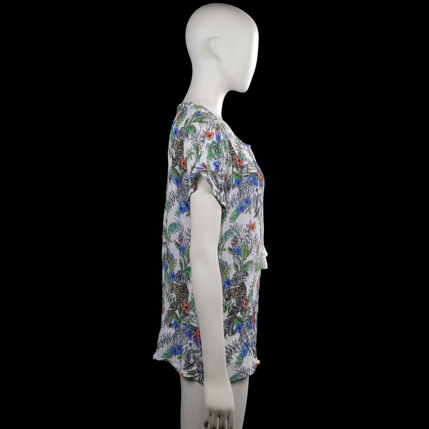 Blouse - Multicolored - Size L
