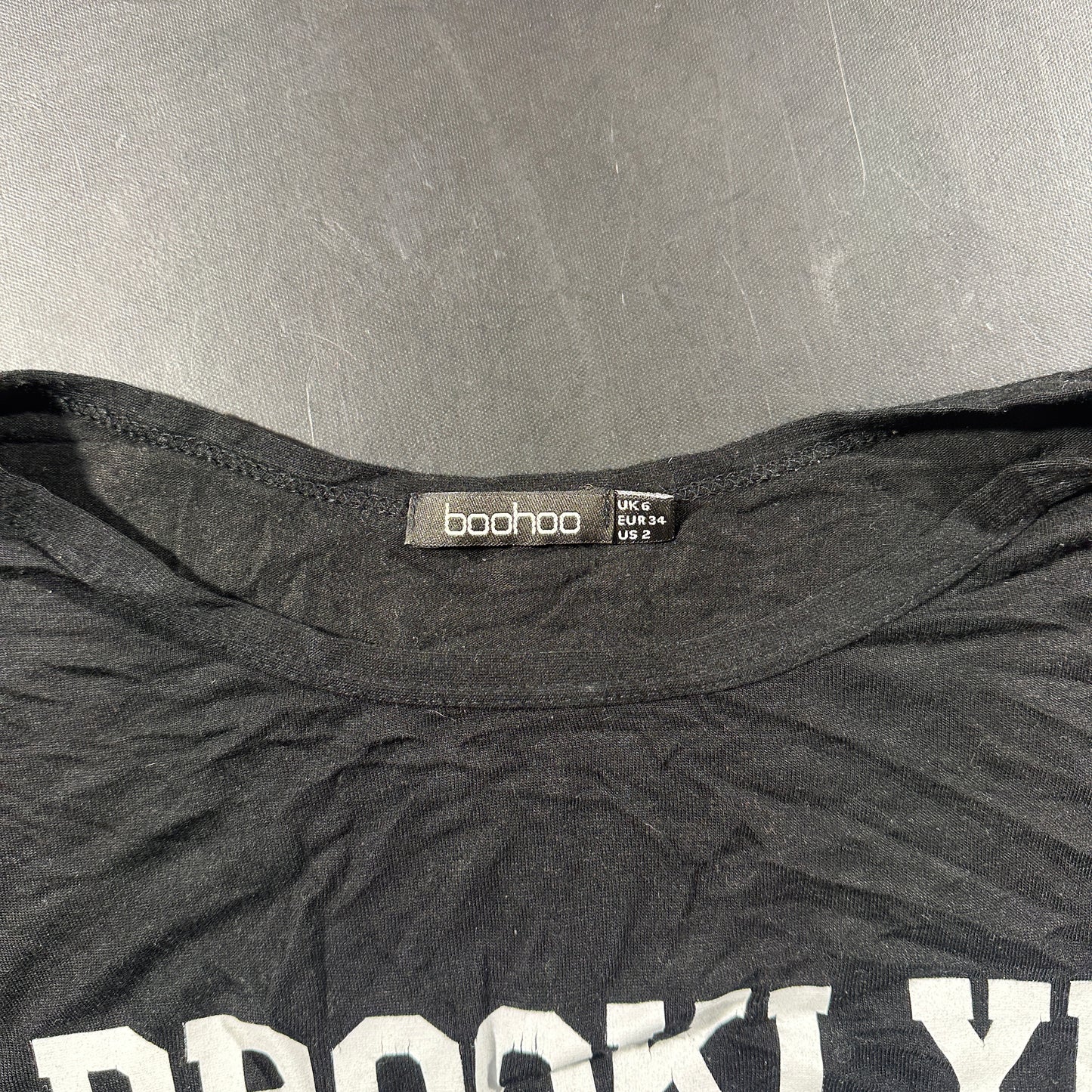 T-shirt - Black & White - Size 34