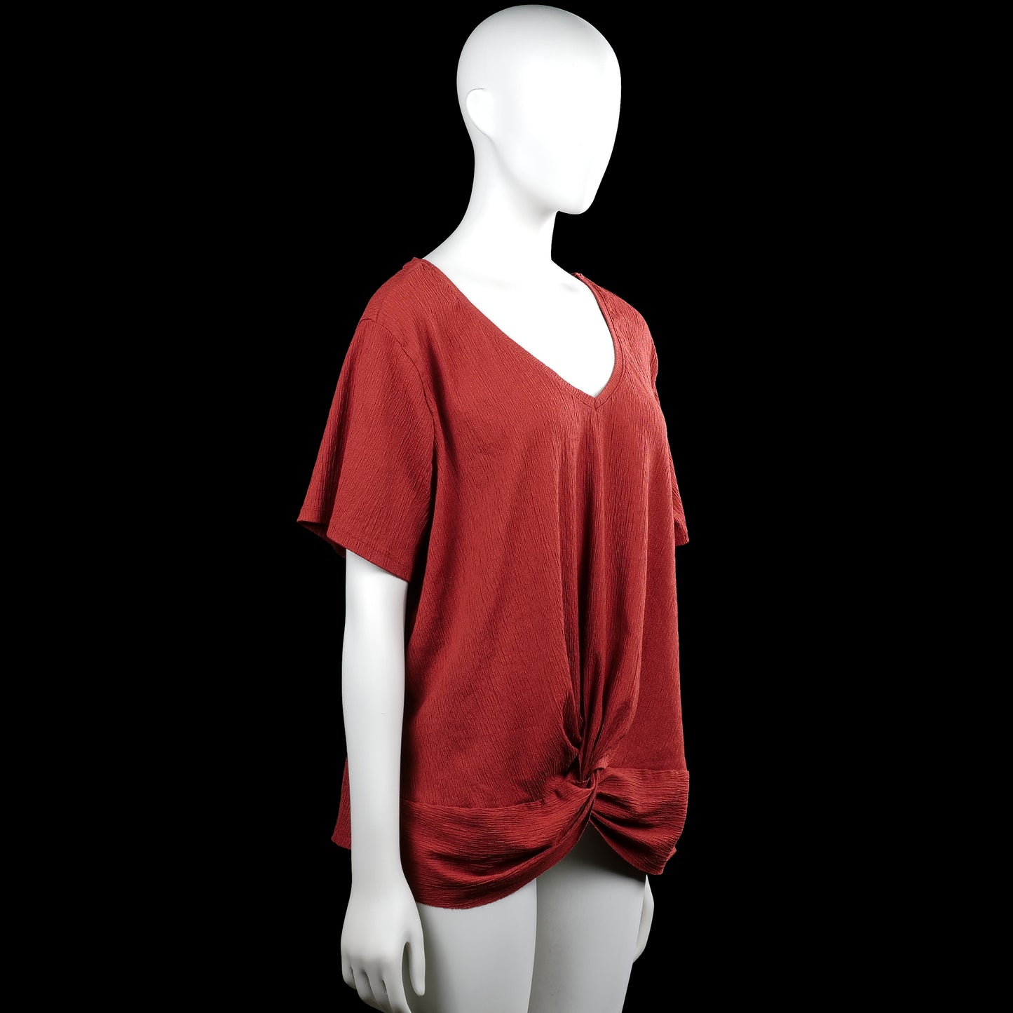 T-shirt - Brick Red - Size XXL