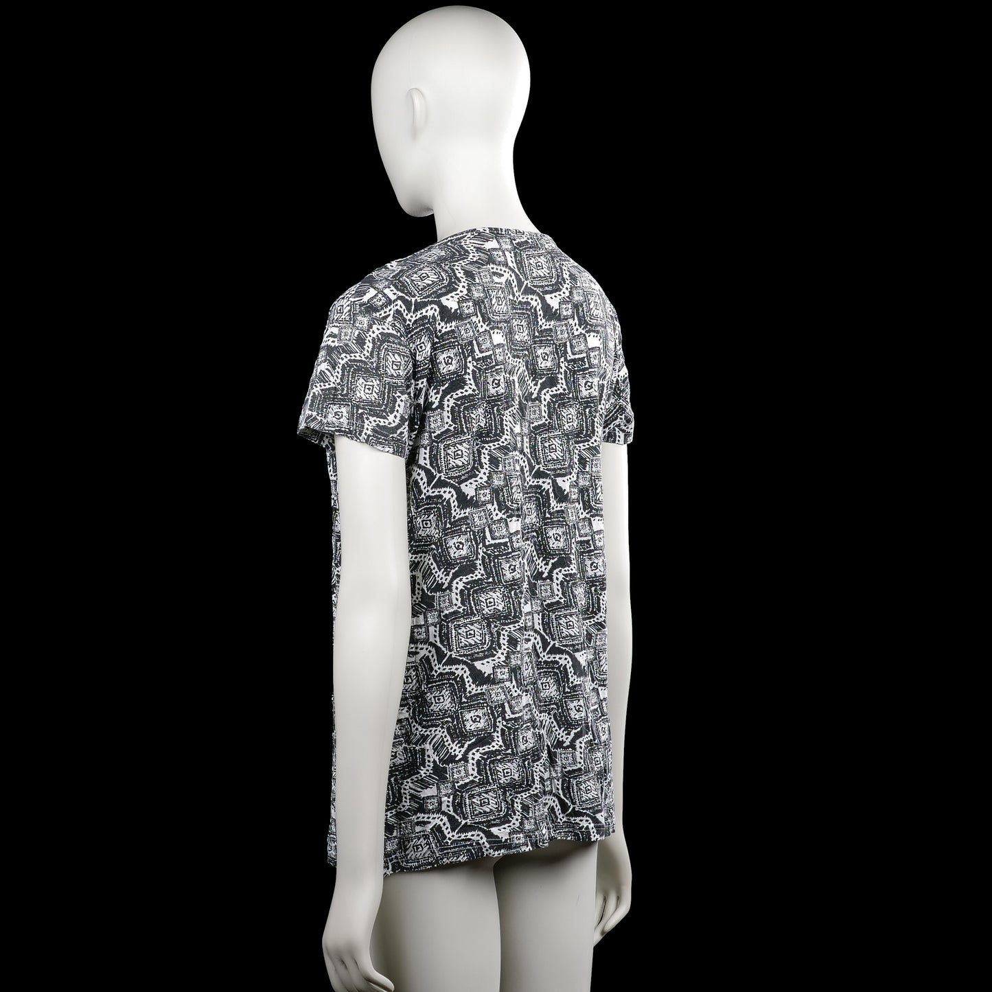 T-shirt - Black & White - Size L