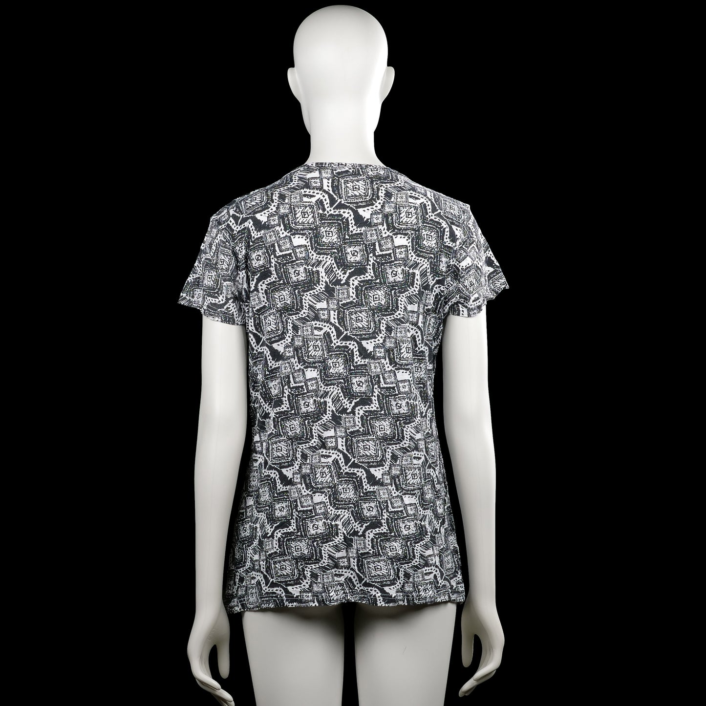 T-shirt - Black & White - Size L