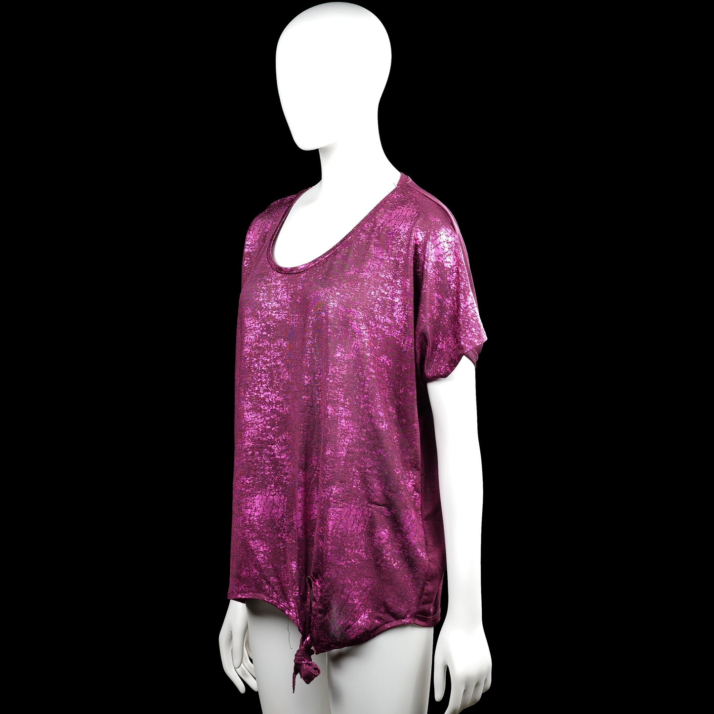 T-shirt - Purple - Size XL