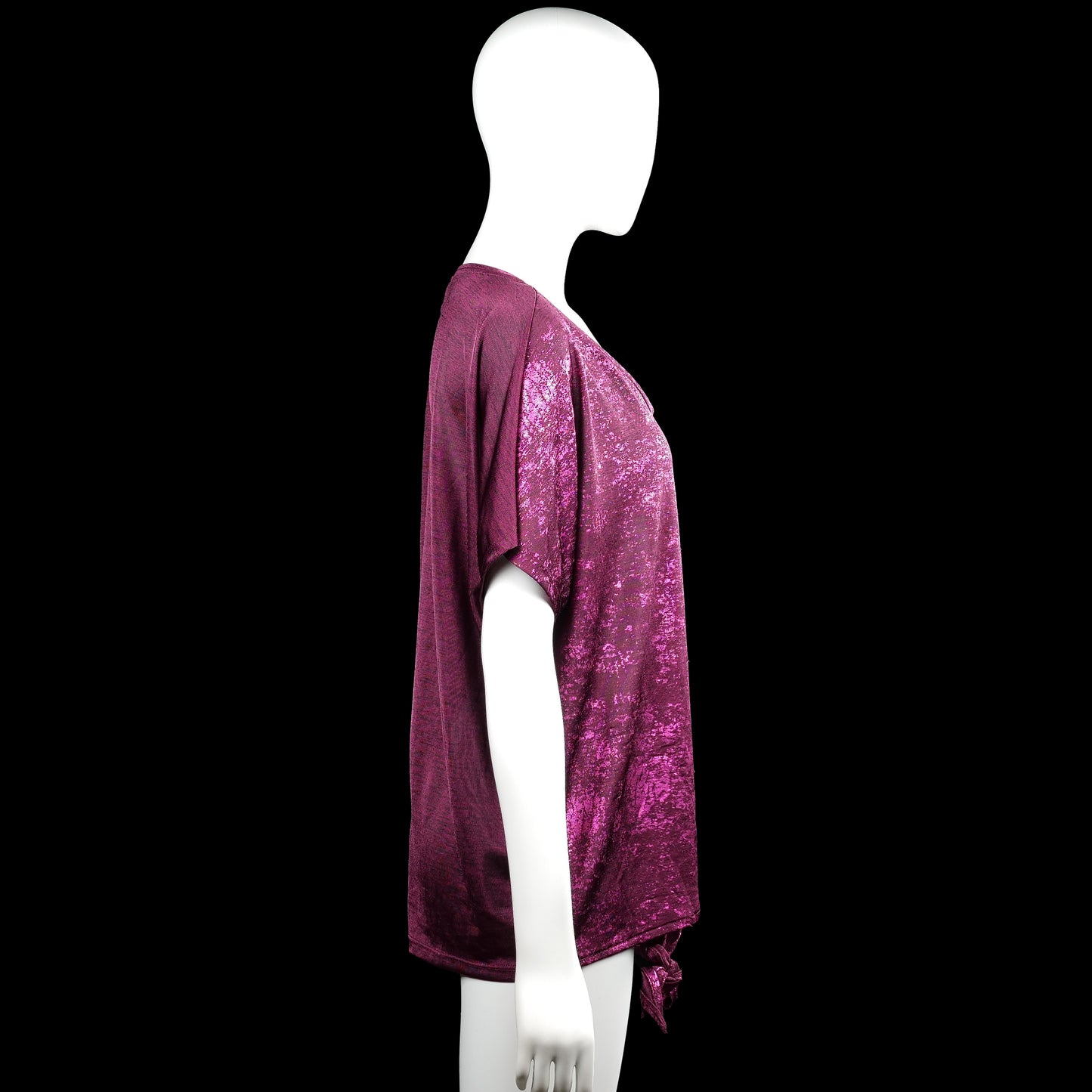 T-shirt - Purple - Size XL