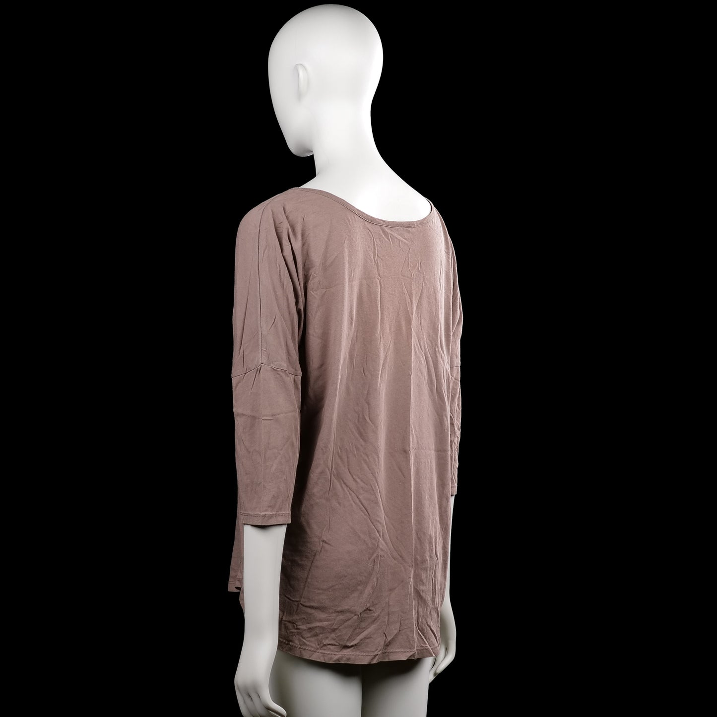 Long-sleeve top - Taupe - Size L