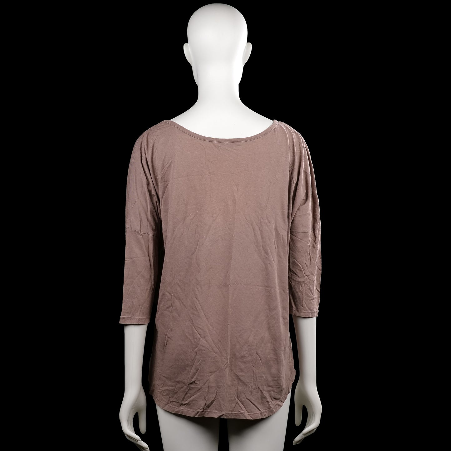 Long-sleeve top - Taupe - Size L