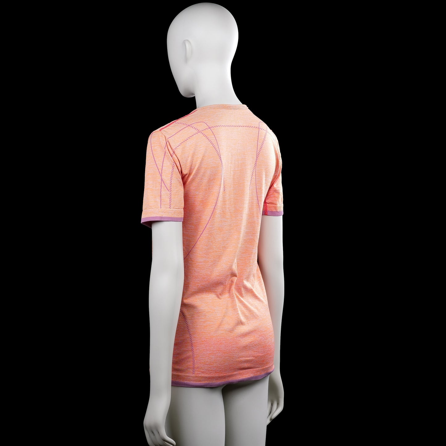 T-shirt - Orange & Purple - Size M