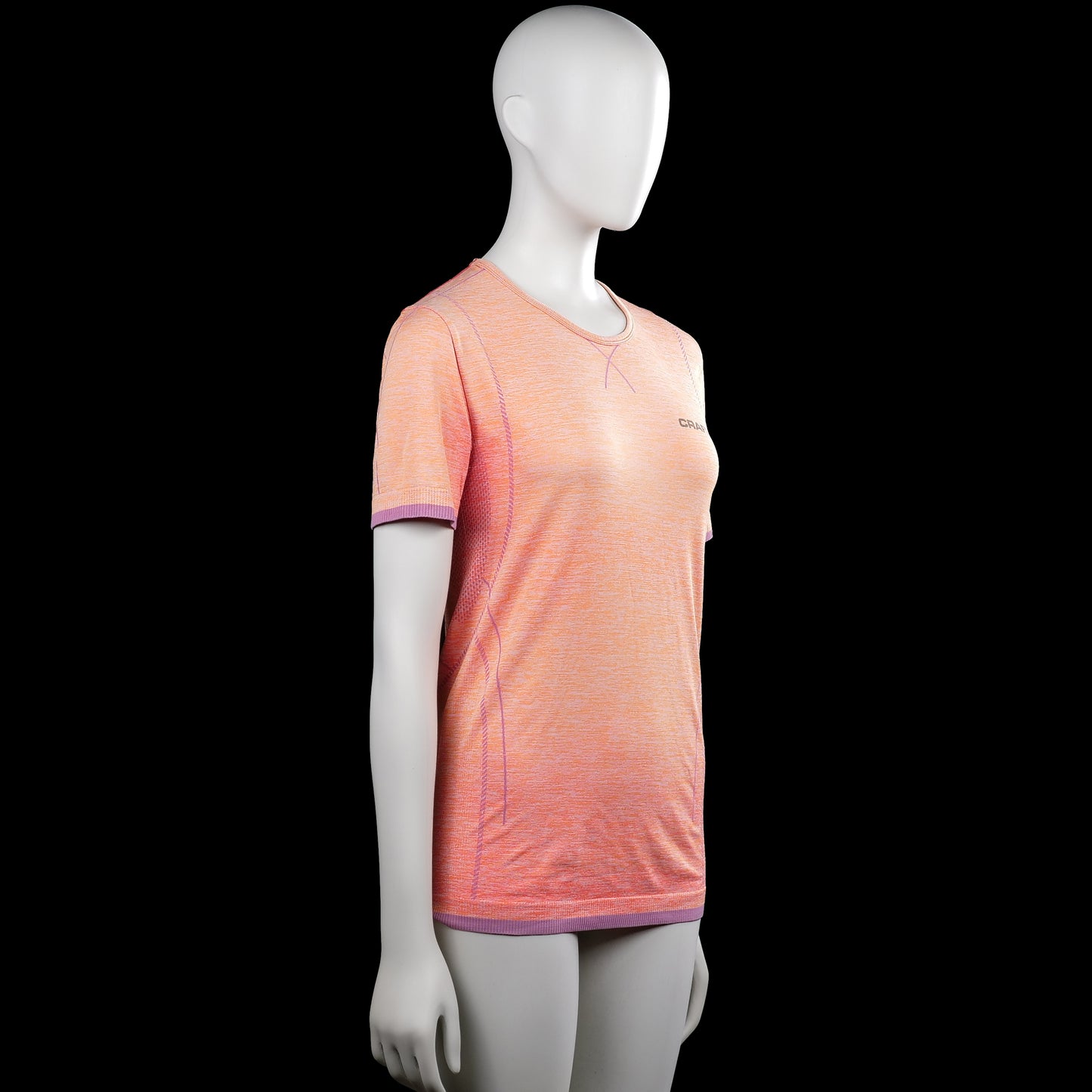 T-shirt - Orange & Purple - Size M