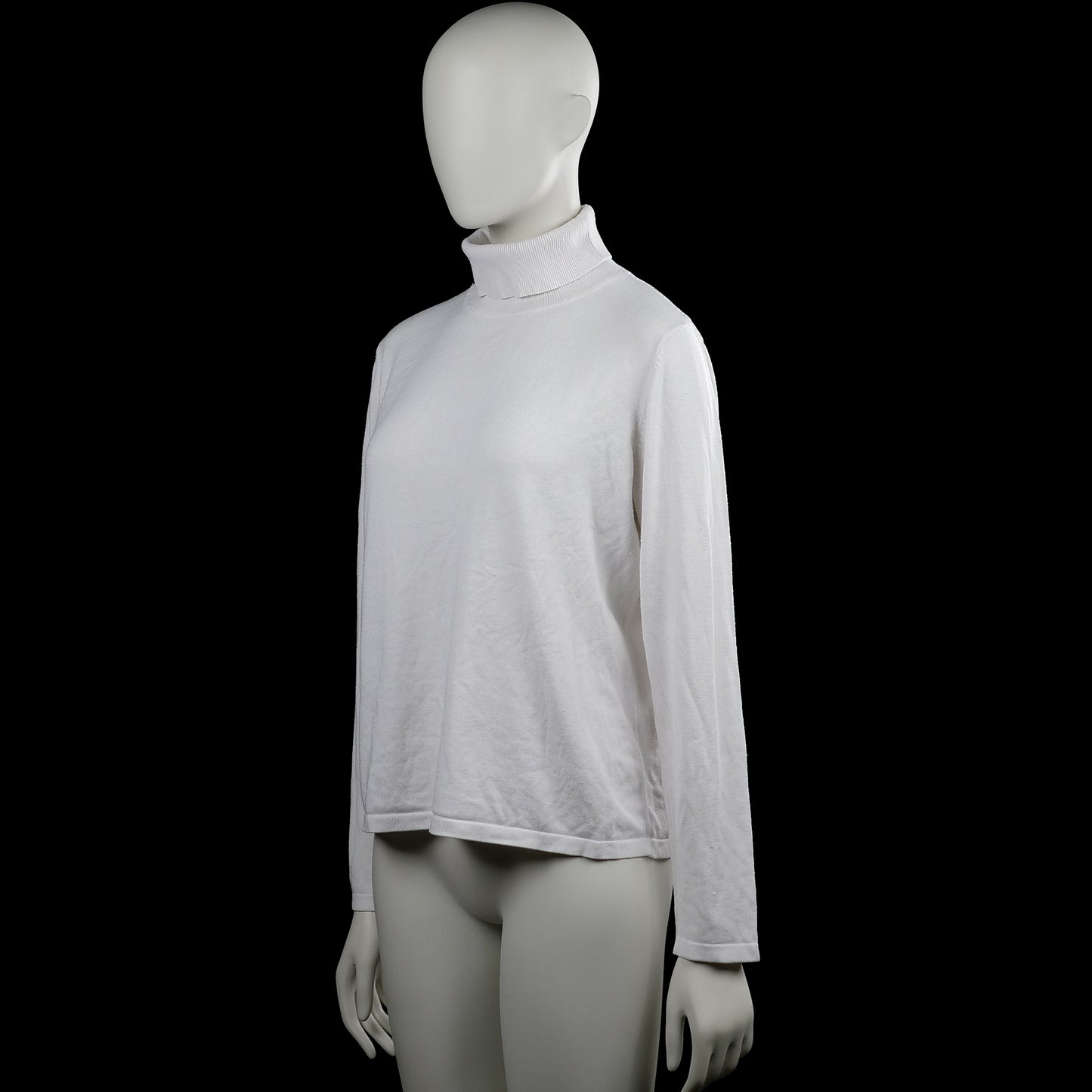 Turtleneck - White - Size L