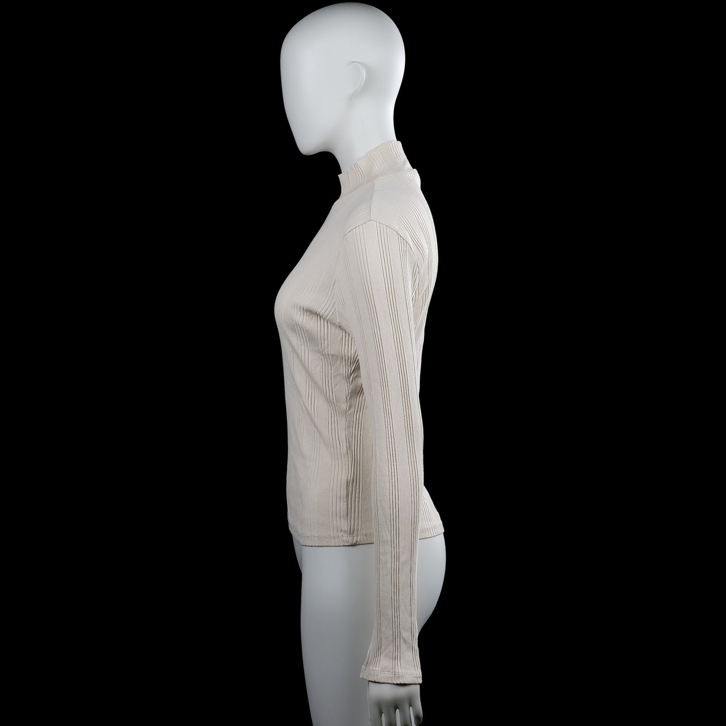 Turtleneck - Beige - Size M