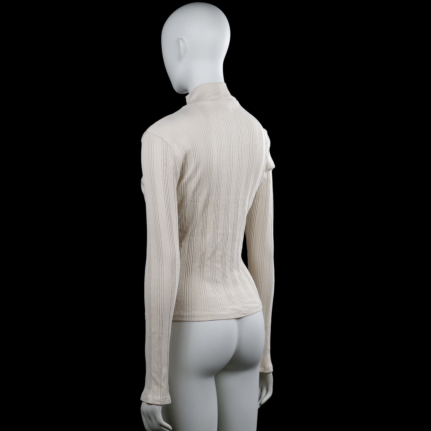 Turtleneck - Beige - Size M