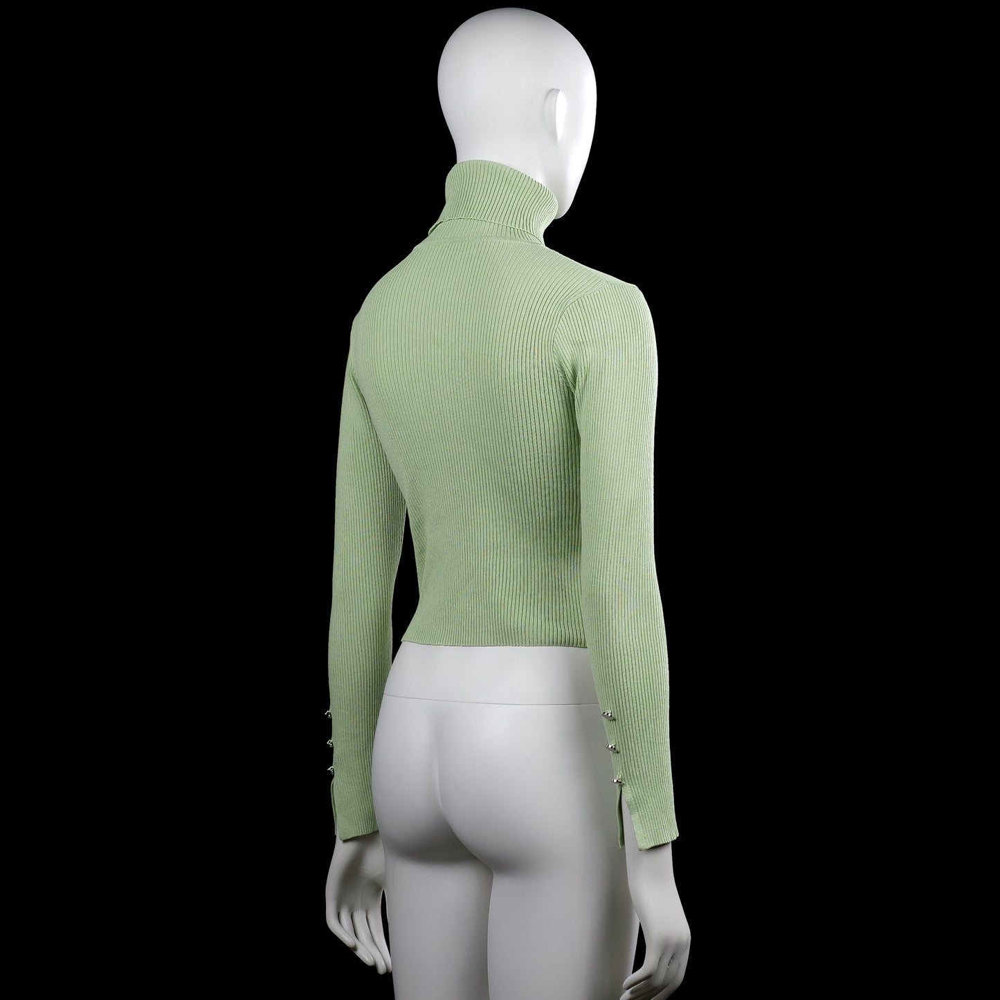 Turtleneck - Sage - Size S