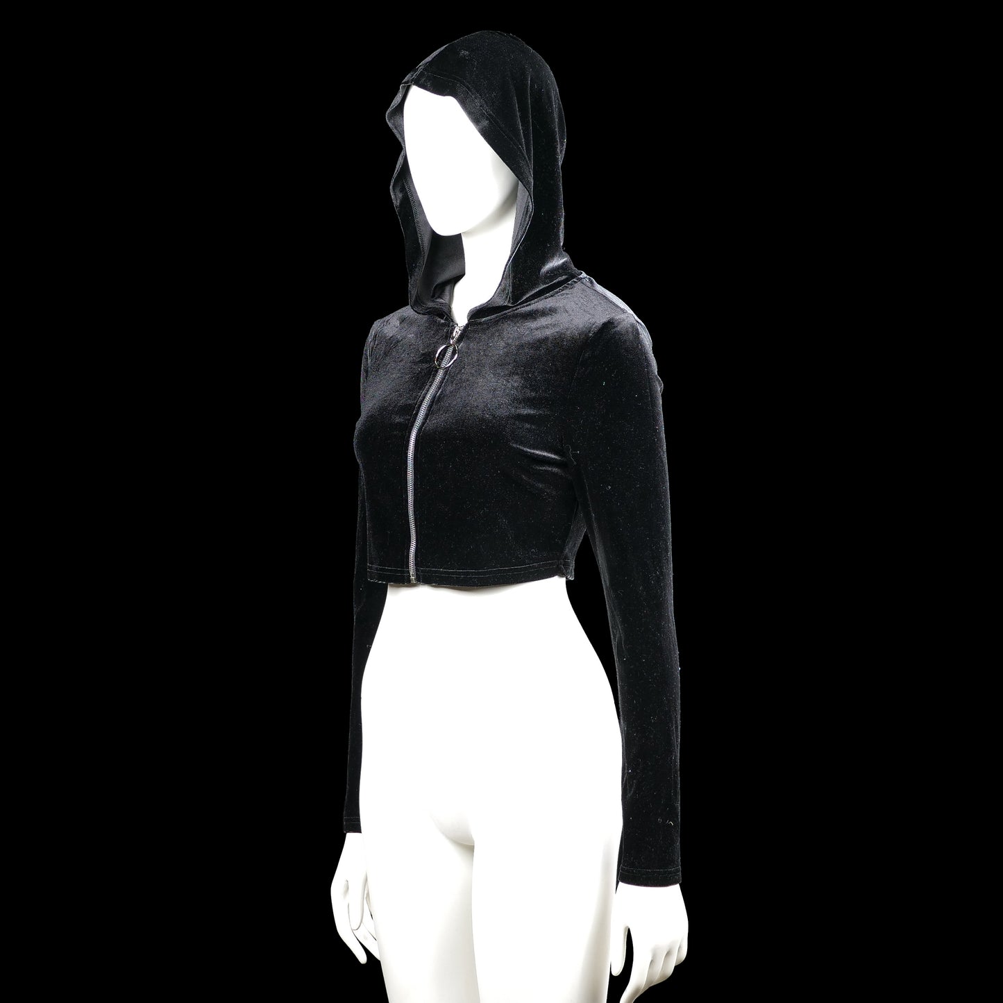 Hoodie - Black - Size S