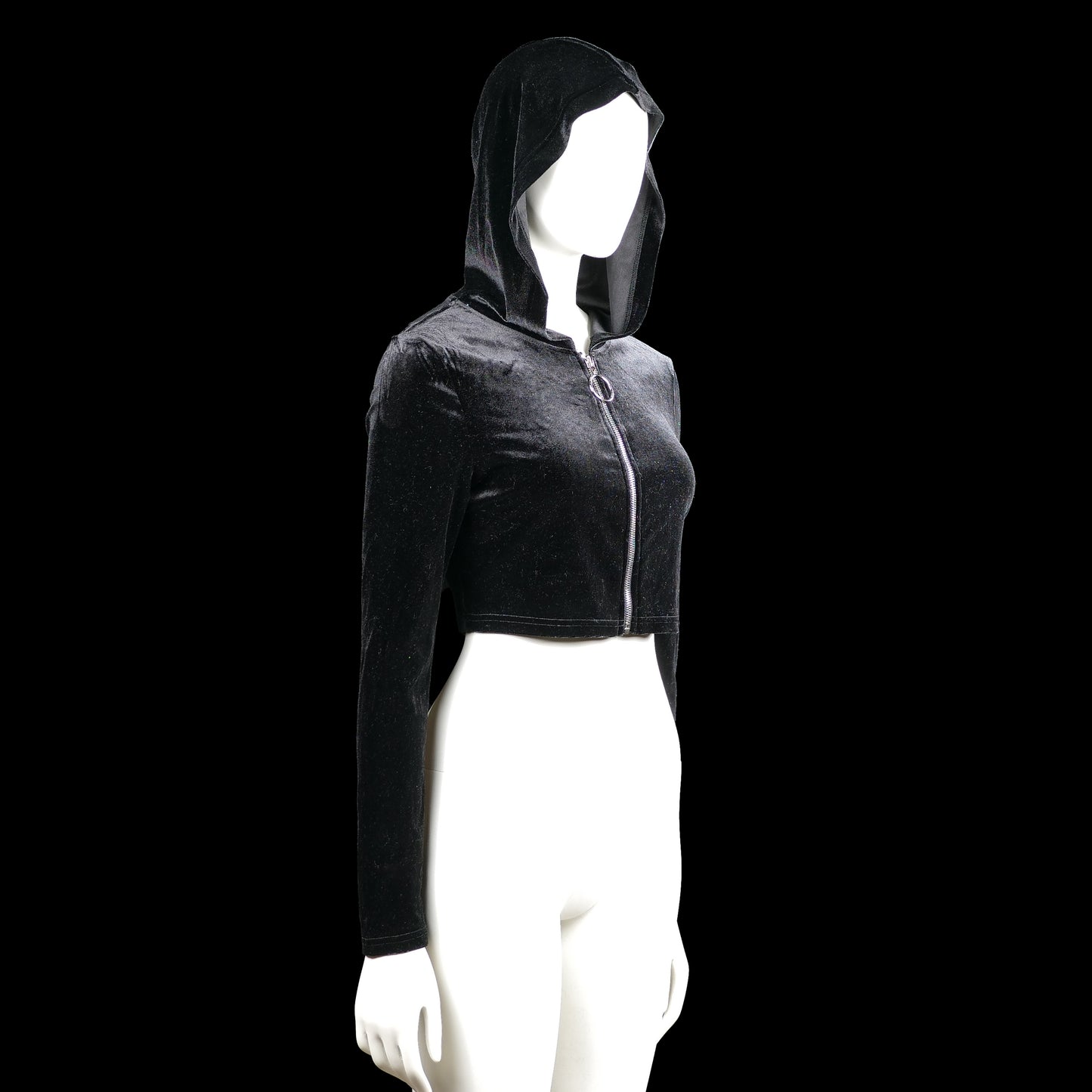 Hoodie - Black - Size S