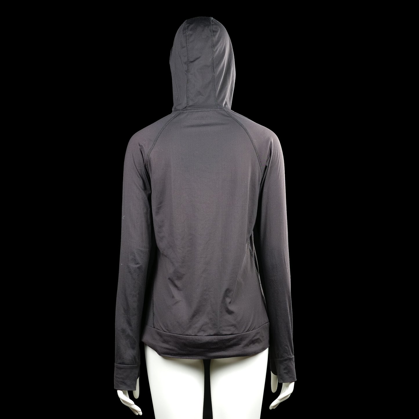 Hoodie - Black & Pink - Size M