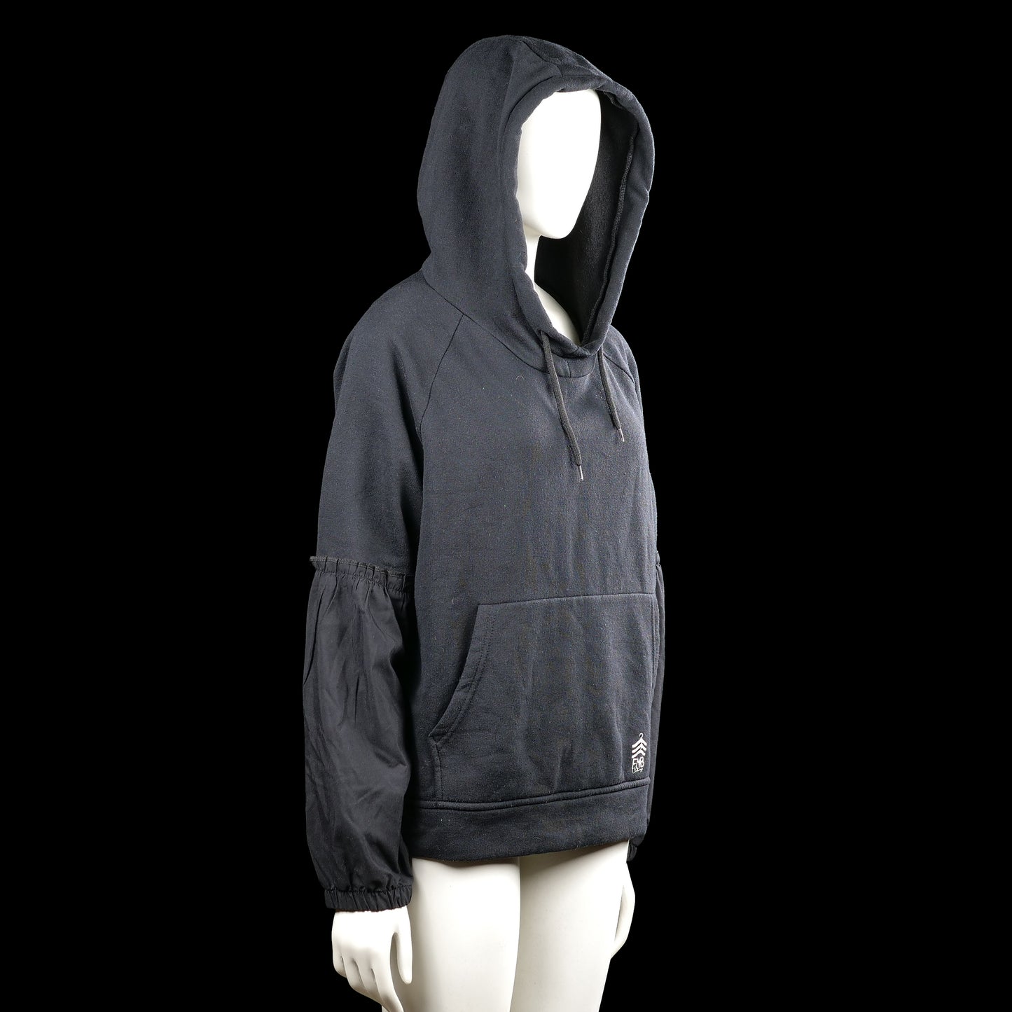 Hoodie - Black & White - Size XL