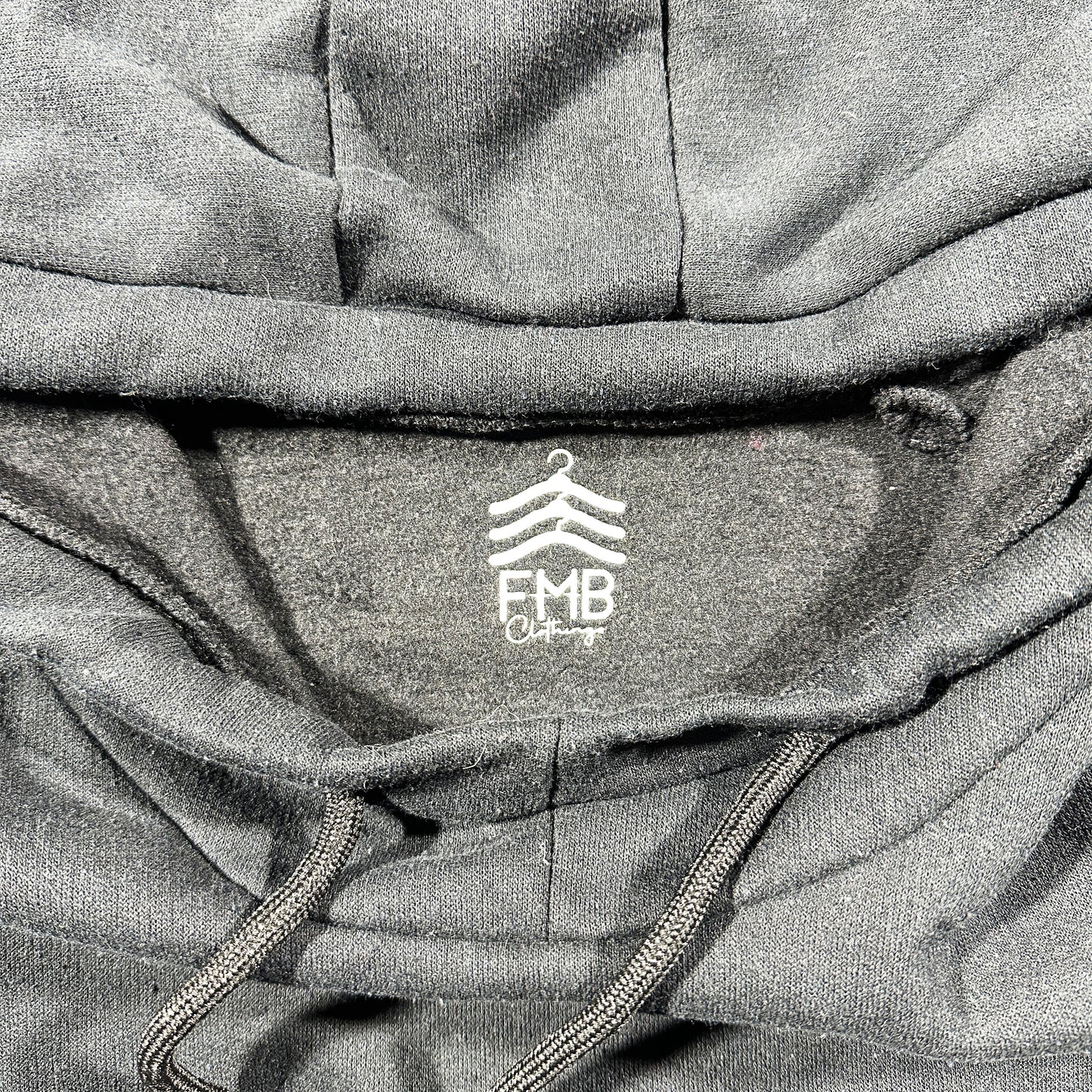 Hoodie - Black & White - Size XL