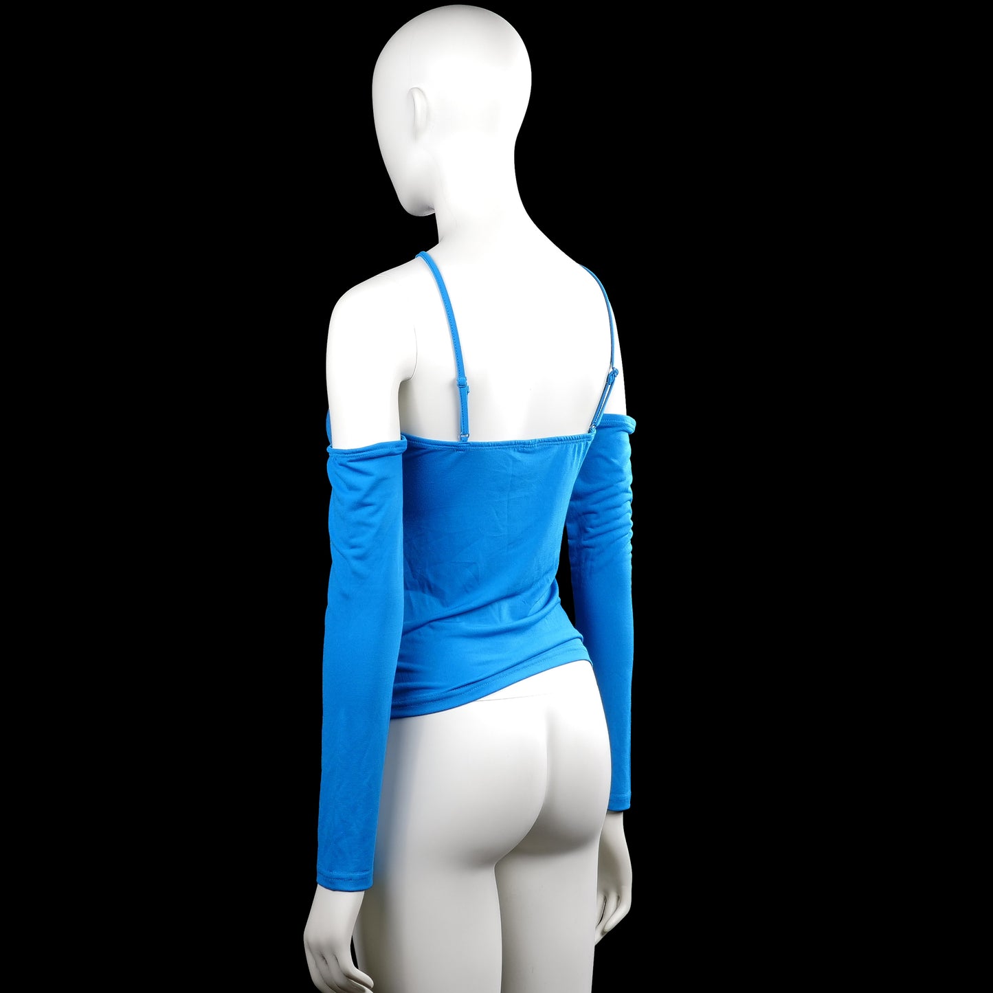 Long-sleeve top - Royal Blue - Size M