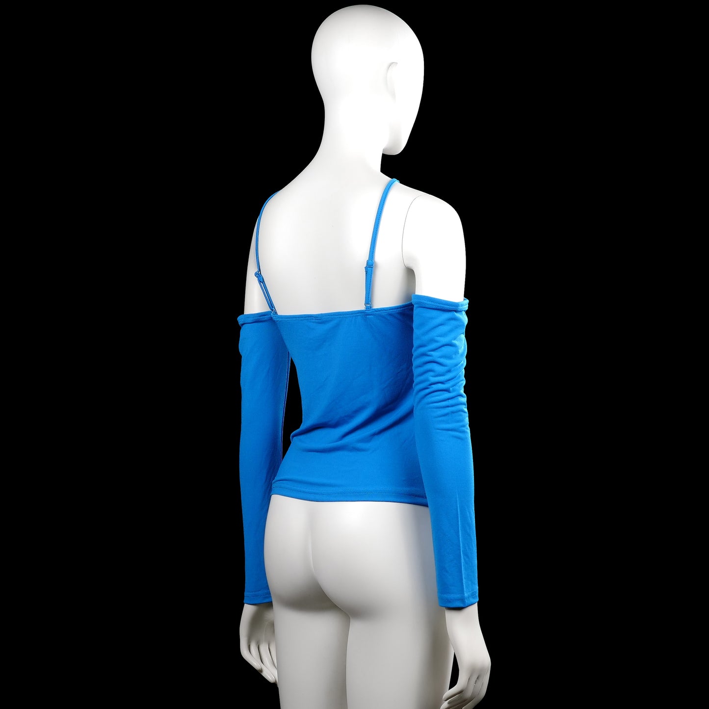 Long-sleeve top - Royal Blue - Size M