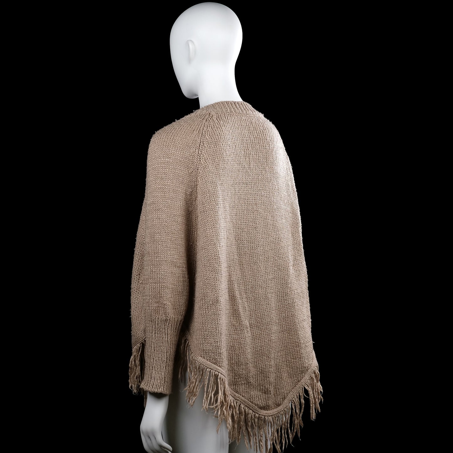 Poncho - Taupe - Size XL