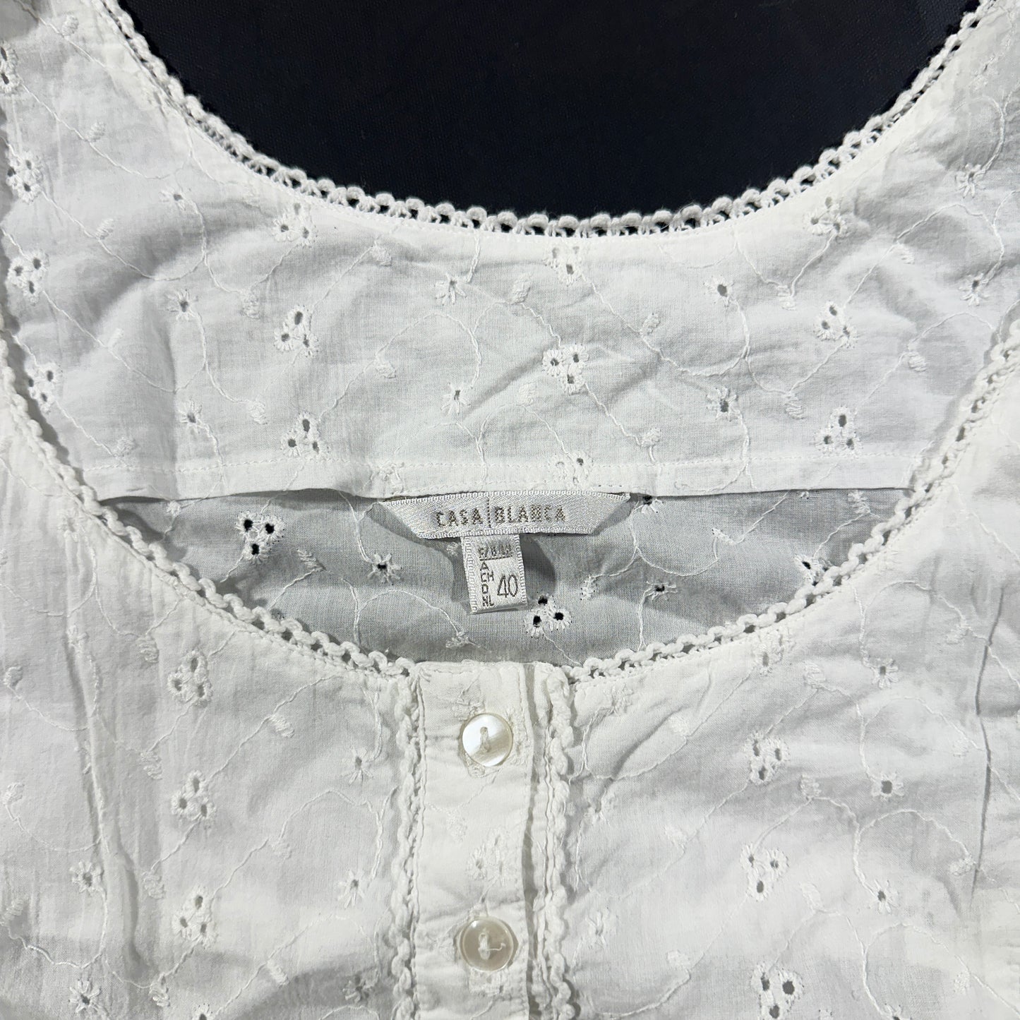 Tank top - White - Size 40