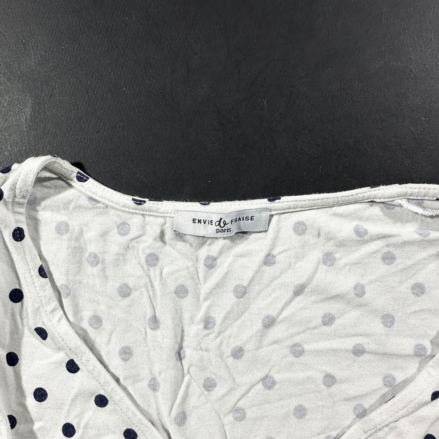 T-shirt - White & Black - Size S