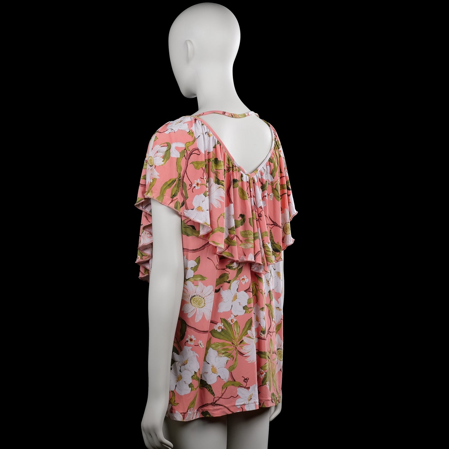 Tunic - Pink & White - Size XL