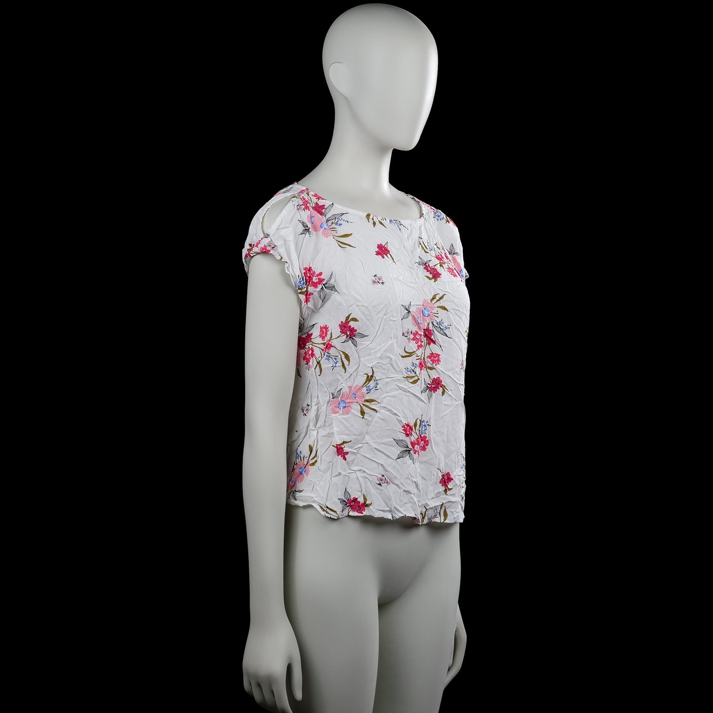 T-shirt - White & Pink - Size 36