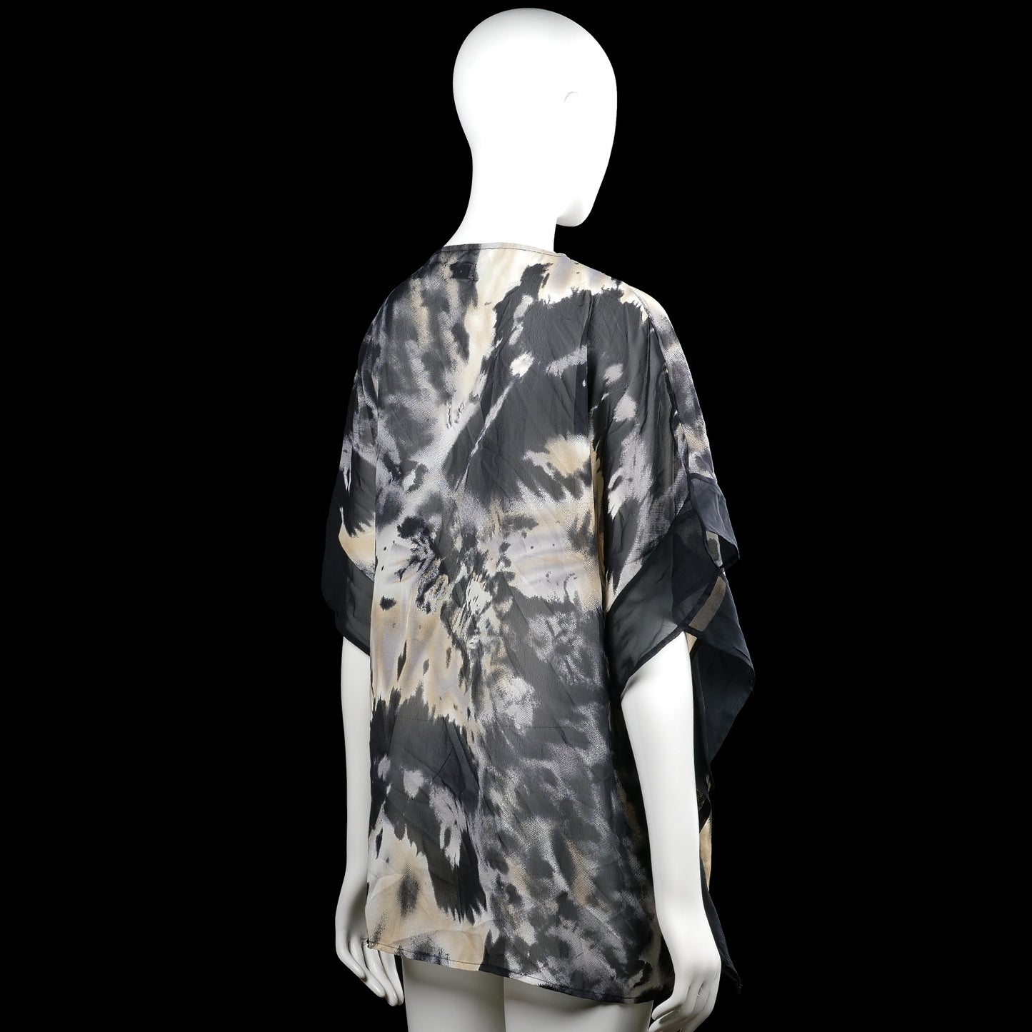 Tunic - Black & Ivory - Size 44