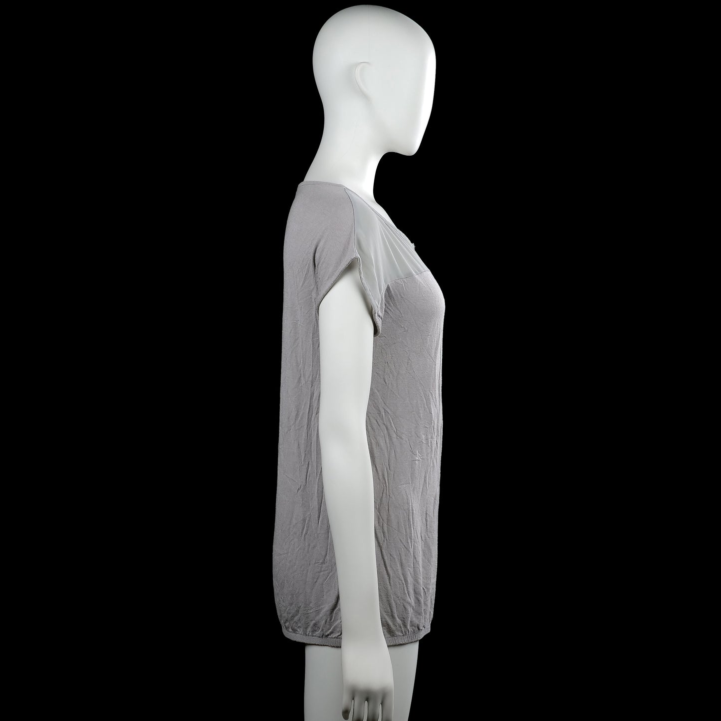 T-shirt - Light Gray & Gray - Size S