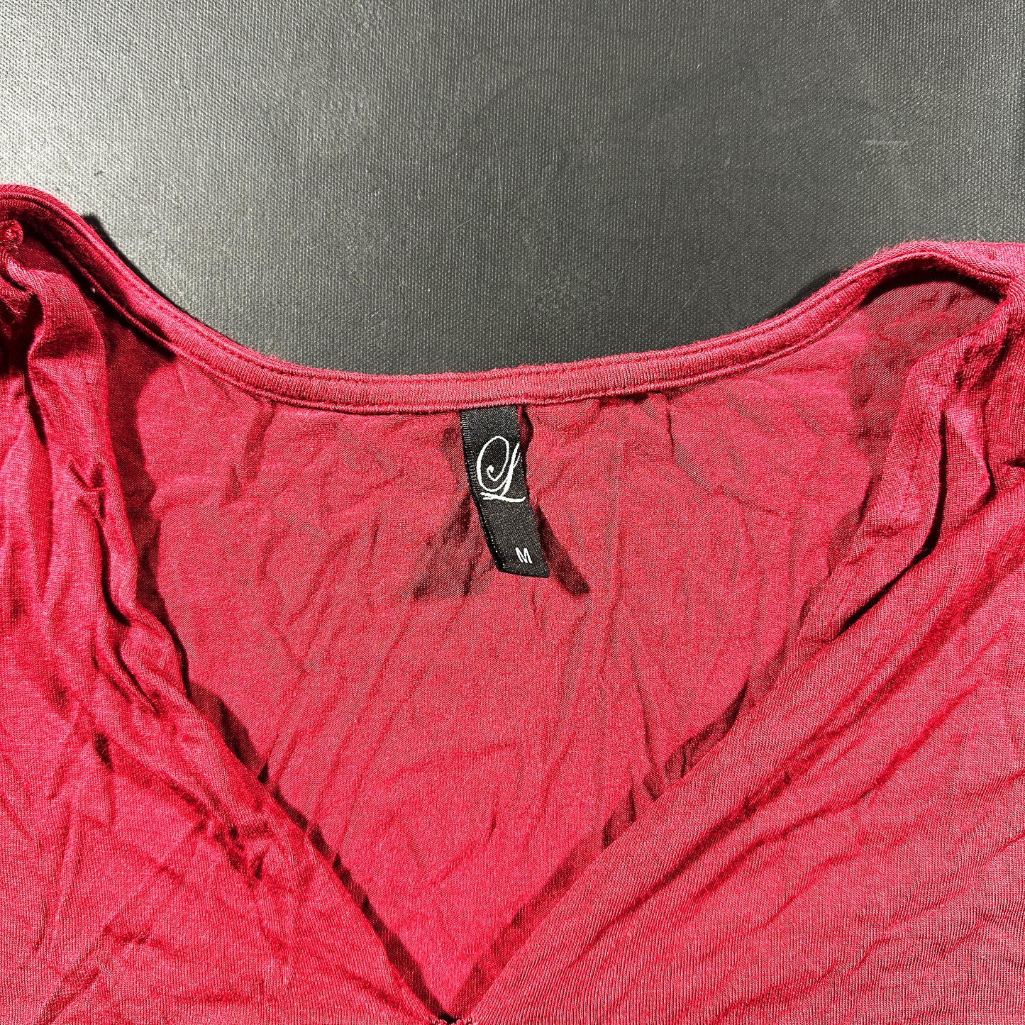 Blouse - Burgundy - Size M
