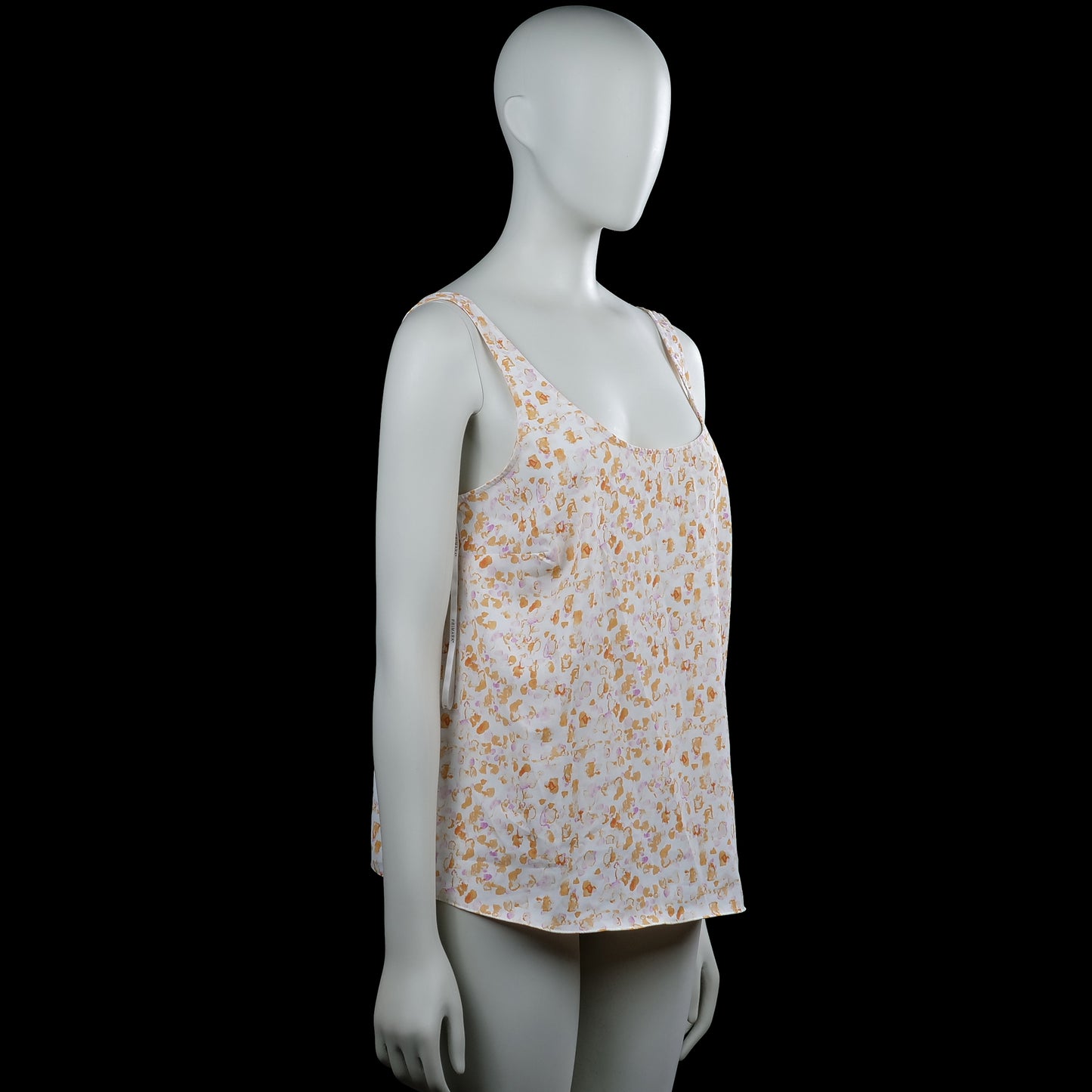 Tank top - White & Beige - Size 42