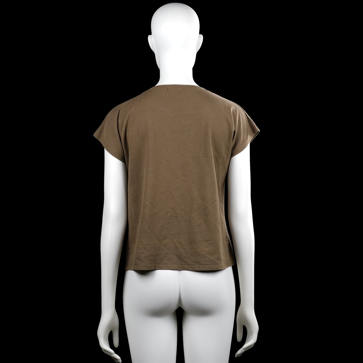 T-shirt - Brown - Size L