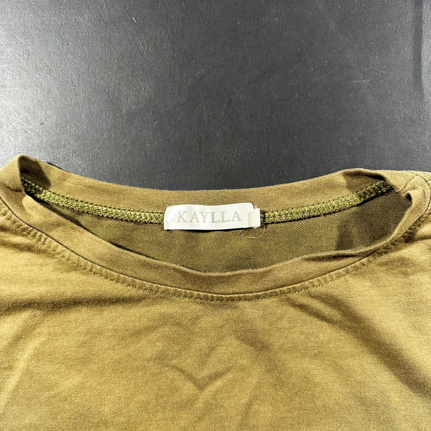 T-shirt - Brown - Size L