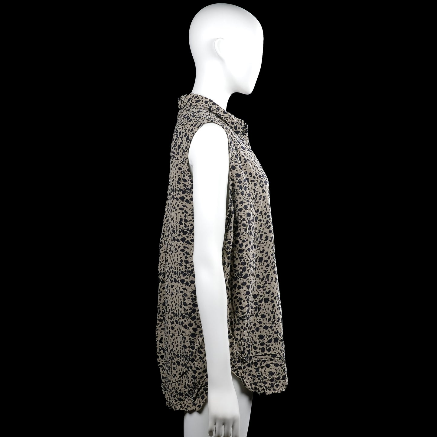 Shirt - Beige & Black - Size XXL