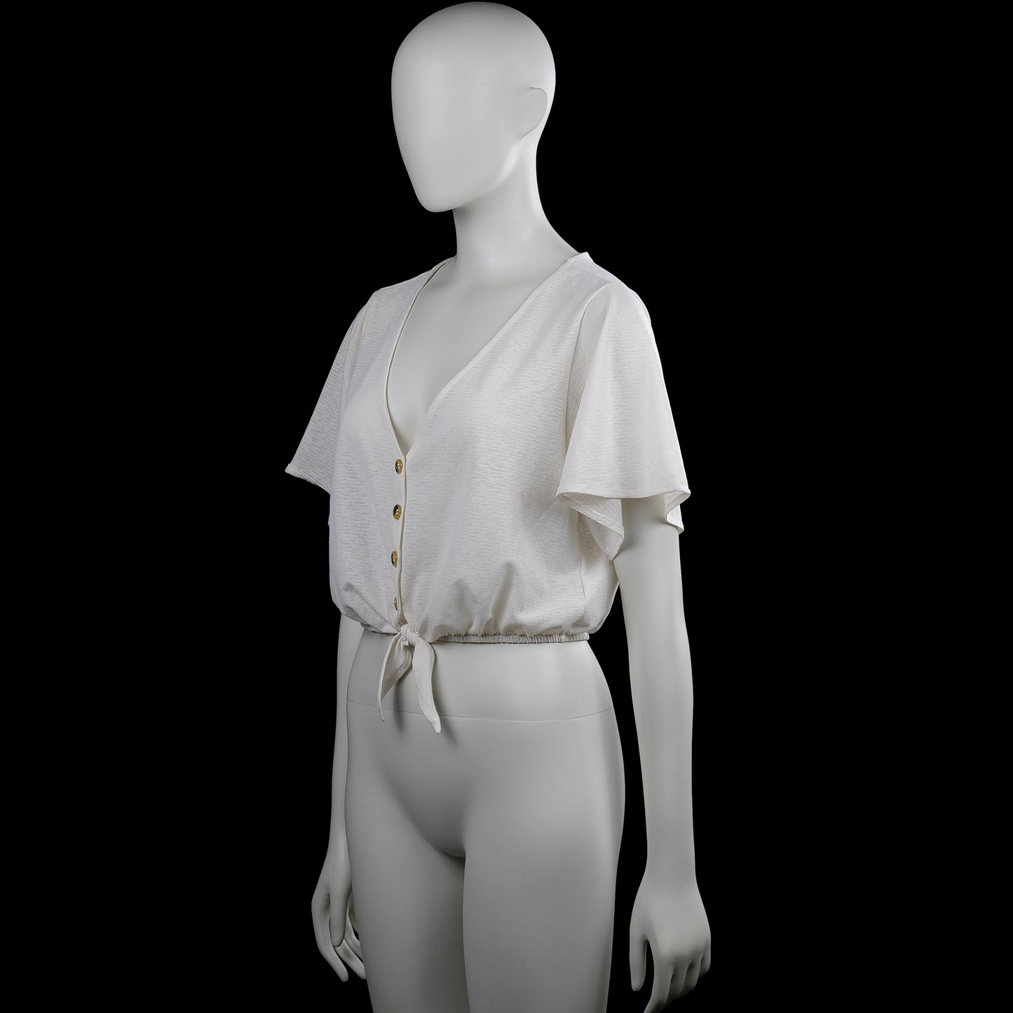 Blouse - Ivory - Size M