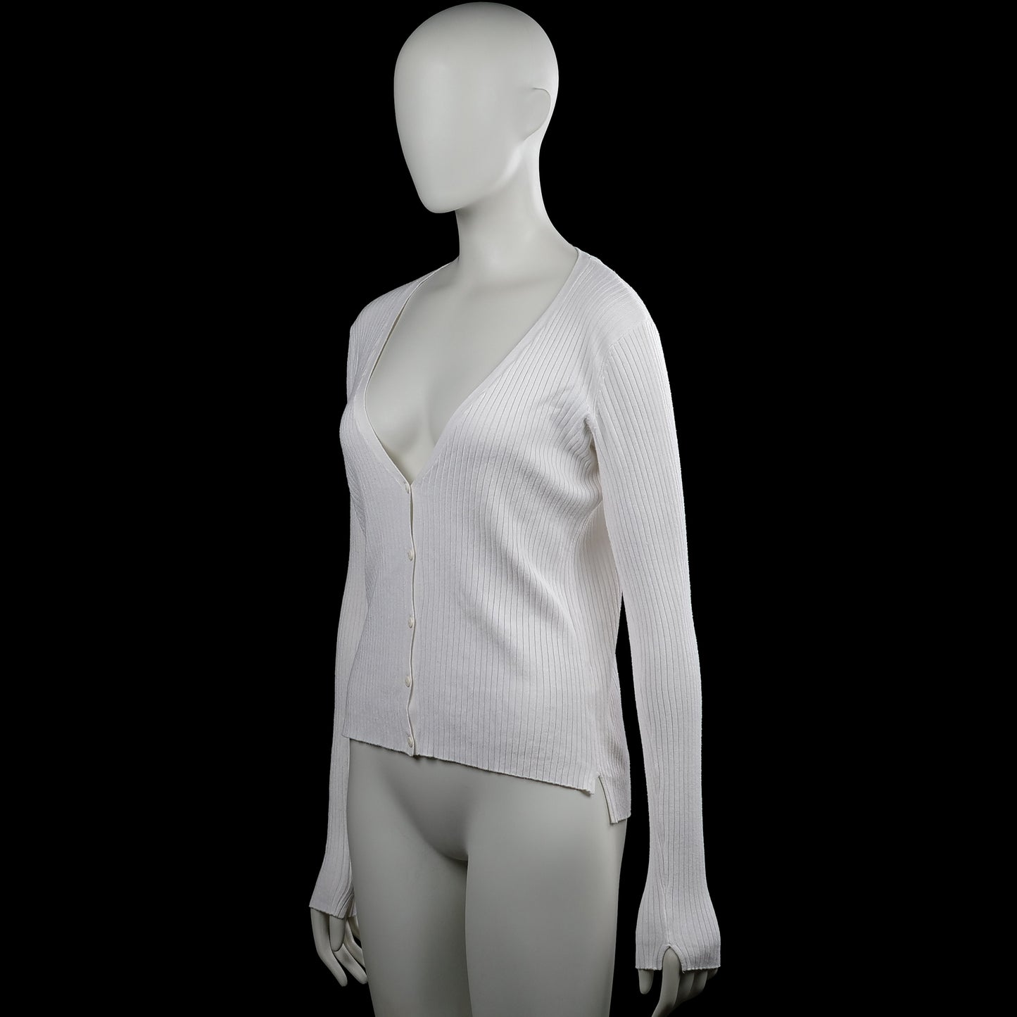 Cardigan - White - Size L