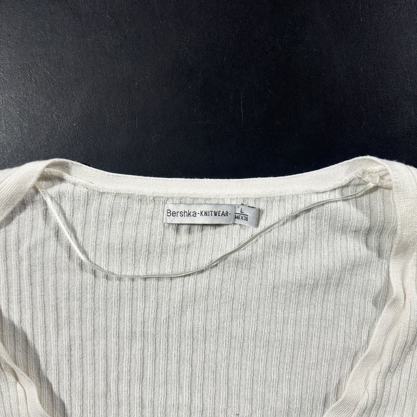 Cardigan - White - Size L