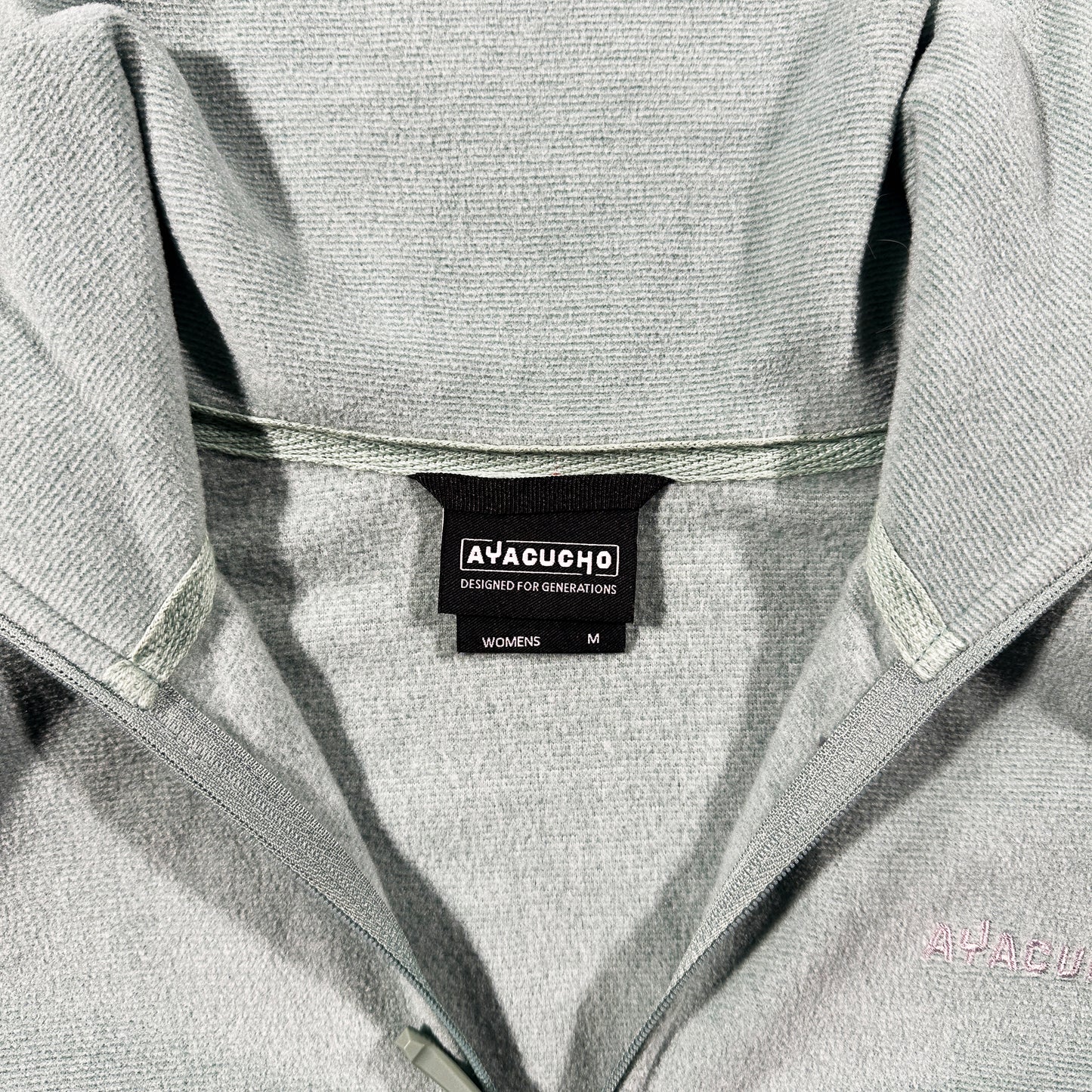 Fleece jacket - Sage - Size M