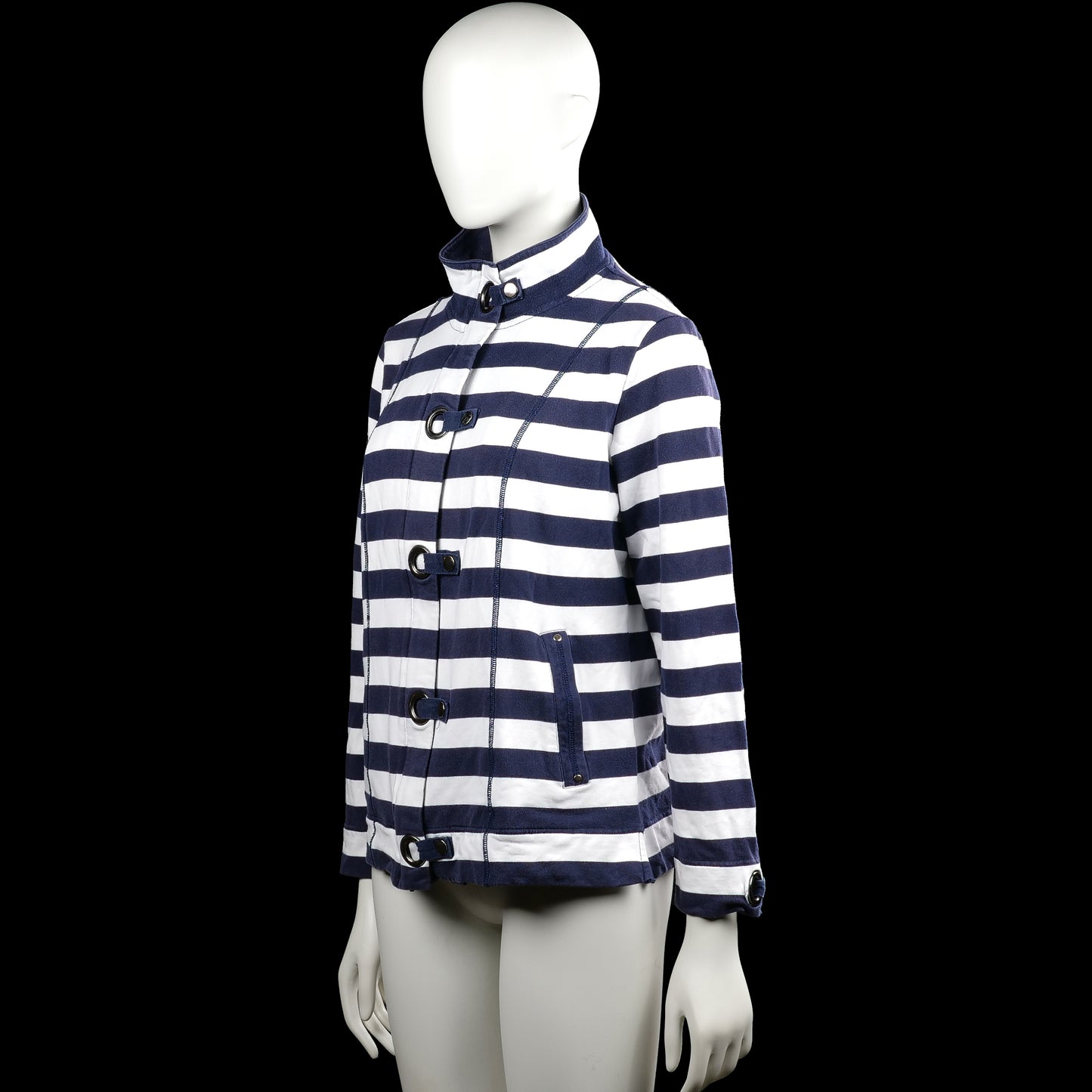 Sport jacket - White & Navy - Size 44