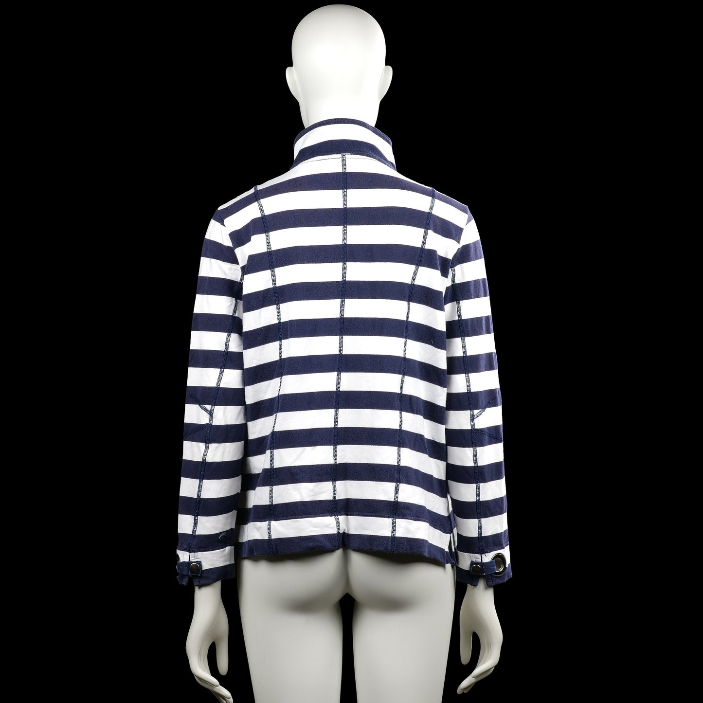 Sport jacket - White & Navy - Size 44